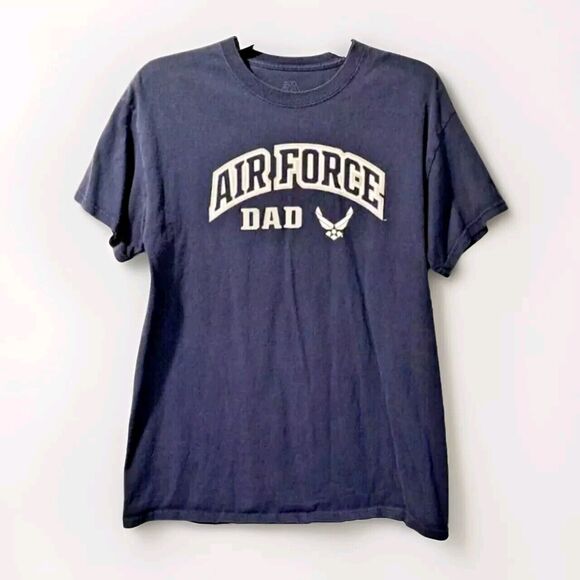 Air Force Dad Mens T shirt Medium Fathers Day Proud Papa Fast Shipping USA - Picture 1 of 12